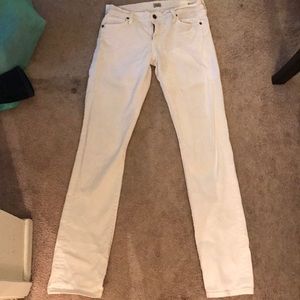 Citizens of humanity white jeans